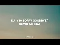 Download Lagu DJ - (IM SORRY GOODBYE) REMIX ATHENA