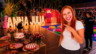 FINALMENTE VAI COMEÇAR MINHA FESTA DE 18 ANOS !!!