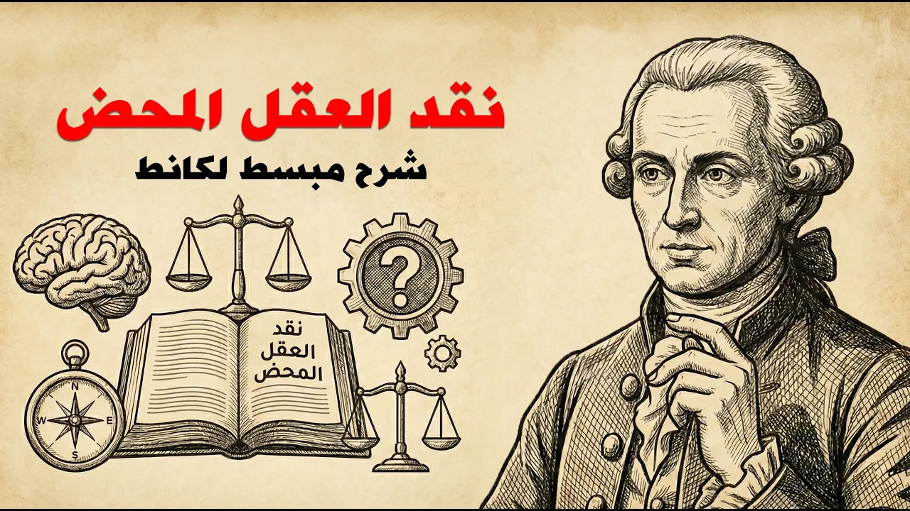 شرح مبسط لأعقد كتب الفلسفة: نقد العقل المحض لكانط