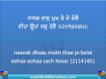 JO MANGE THAKUR APNE TE | Read along with Bhai Surinder Singh Ji Jodhpuri Hazuri Ragi