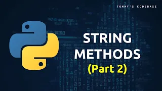 Python String Methods Part 2