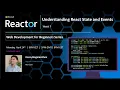 Web Development for Beginners - Understanding React State and Events