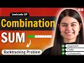 Combination Sum Problem Recursion Backtracking