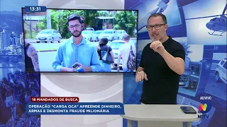 Operação ‘Carga Oca’ apreende dinheiro, armas e desmonta fraude milionária
