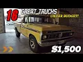 16 Best Trucks You Can Own Without Overspending