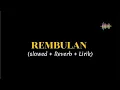 Download Lagu REMBULAN SLOWED VERSION