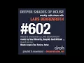 Deeper Shades Of House 602 w/ excl. guest mix by BLACK LOOPS (Toy Tonics) DEEP HOUSE MIX