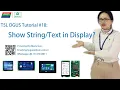 DWIN T5L DGUS Tutorial Show in the Display