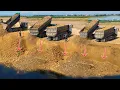 Lagu So Nicely Komatsu D58 Dozer Pushing Stone And DumpTruck 25 Ton Lake Filling Up Huge