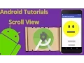 Android Studio Scroll View 3