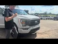2023 White Ford F-150 XLT Walk-around