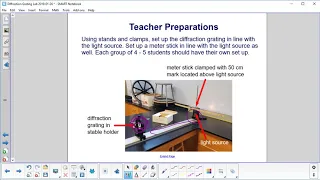 Lab PSS Diffraction Grating Lab Procedure