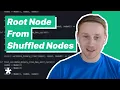 Return root node given shuffled nodes - SWE Interview with Principal Software Engineer
