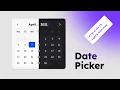 Build a Dynamic Calendar With HTML CSS JS