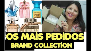 RECEBI OS PERFUMES MAIS PEDIDOS POR VOCES DA BRAND COLLECTION