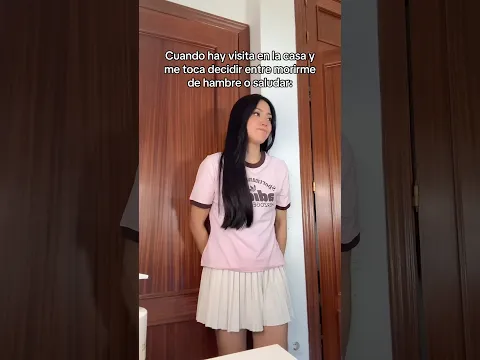 Cuando hay VISITA en CASA pero tienes hambre 😱