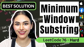Minimum Window Substring - LeetCode 76