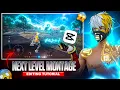 Free Fire Next Level Montage Editing Tutorial In Capcut Anime Sky Change Editing Tutorial