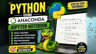 Getting Started with Python Using Anaconda Jupyter Notebook ABHere