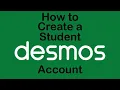 How to Create a Student Desmos Account