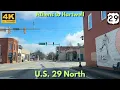 U S 29 North - Athens GA to Hartwell GA 4K POV Drive