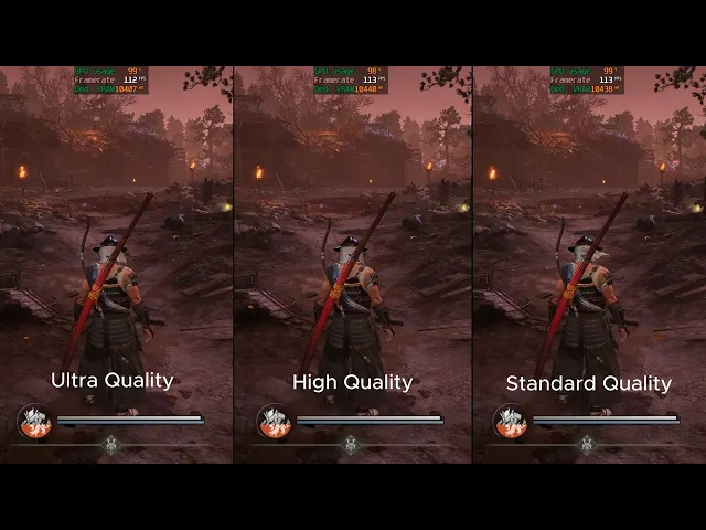 Nioh 3 - Model Texture Quality Comparison
