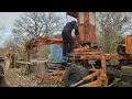 Rescue: Abandoned Mercedes UNIMOG 416 backhoe