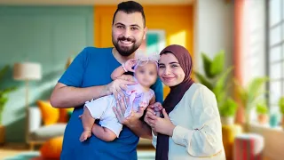 واخيرا..اول ظهور لبيبي زينة😍شوفو مين بتشبه