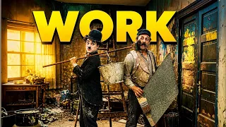 Charlie Chaplin – Work (1915) | Full HD Classic Silent Comedy