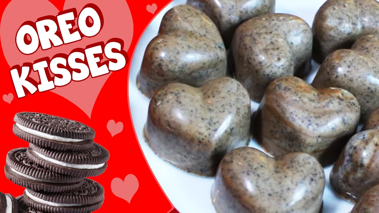 Oreo Hearts   Chocolate Oreo Kisses   DIY Easy and Fun Cooking Tutorial