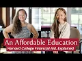 Harvard College Financial Aid Explained