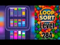 Loop Sort Level 284 hard level Walkthrough Solution