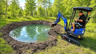Kopamo Jezero Novim Bagerom
