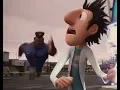 Officer Earl running Sonic mode MEME - Cloudy with a chance of Meatballs 2009