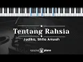 Download Lagu Tentang Rahsia - Judika, Shila Amzah (KARAOKE PIANO - ORIGINAL KEY)