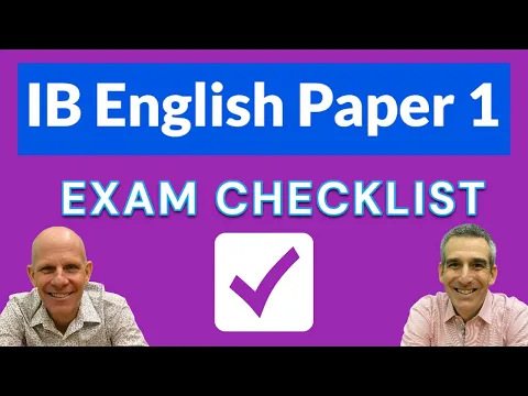 Download MP3 IB ENGLISH A: Paper 1 Checklist - WATCH 5 MINUTES BEFORE EXAMS!