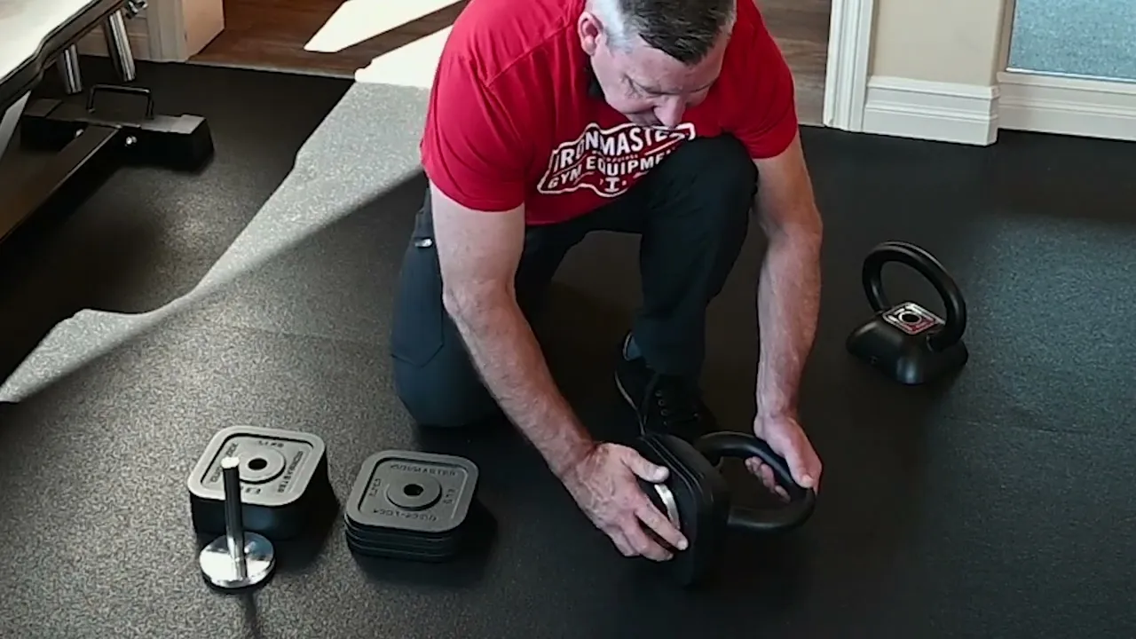 Ironmaster Quick-Lock Adjustable Kettlebell Handle 22.5