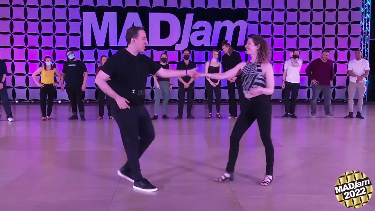 MADjam 2022 Advanced Strictly Swing Leo Cook & Jessie Rosenberg