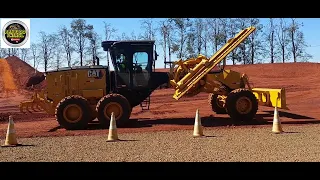 Apresentação nova geração motoniveladora cat 120