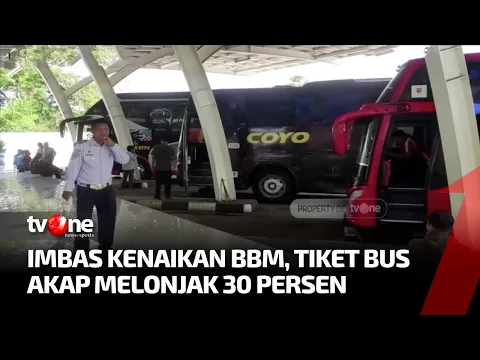 BBM Naik, Harga Tiket Bus Akap Melonjak 30 Persen