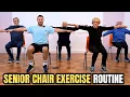20-Minute Chair Exercises For Seniors Simple Seated Workout For Over 60s - Fitness Workout