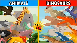 Dinosaur Vs Wild Animals S1 Animal Animation 