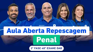 Aula Inaugural Direito PENAL✍️ | REPESCAGEM 48º Exame 2ª Fase