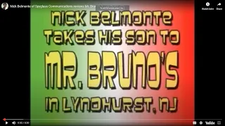 Nick Belmonte of Spyglass Communications reviews Mr Bruno s in Lyndhurst