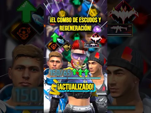 🔥 ¡Combo Actualizado de 200 de Escudo! 🔥 #freefire #transmisionfinal