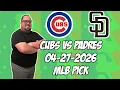 Chicago Cubs vs San Diego Padres 26 MLB Pick Prediction MLB Betting Tips