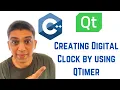 Qt Tutorials For Beginners - Creating Digital Clock by using QDateTime