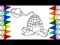 How To Coloring Kernel-pult - Coloring Pages Plant vs Zombies 2