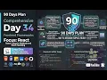 Day 34 - 90 Days Full Stack Challenge React Lifecycle Methods Event Handling Forms Explained