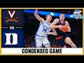 Virginia vs Duke Condensed Game 2026 T Rowe Price ACC Men s Basketball Tournament